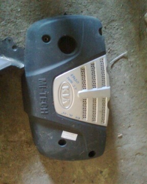 Kia rio 04-05 защита крышка двигателя 1.5 dohc, фото