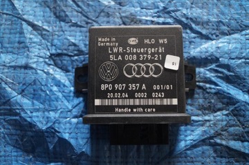 Block control unit light audi a3 8p 8p0907357a, фото