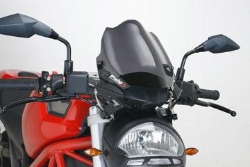 Fairing puig ducati monster 696/ 796/ 1100 glass, фото