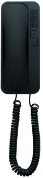Unifon intercom earpiece 2-zylowy cyfral smart - d aco digital black gloss, фото