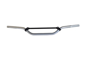 Steering wheel 22mm з transverse silver kawasaki honda yamaha suzuki ktm bmw, фото