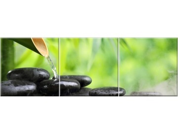 Image on canvas triptych spa 150x50 centimeters lovely, фото