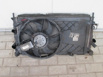 Water radiator air conditioner ford c-max 1.6 tdci complete, фото