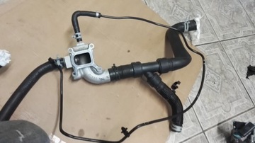 Ford mondeo mk5 c-max 2.0 hybrid wires flange, фото