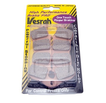 Pads brake vesrah honda cb600 07- transalp 700 nc 700 varadero 1000, фото