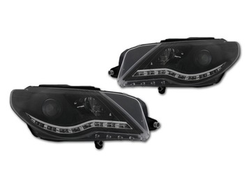 Рефлектор фара dayline легкий led подсветка vw passat cc 3c8, фото