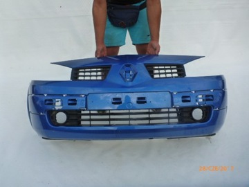Renault megane 02 - 05 front bumper front, фото