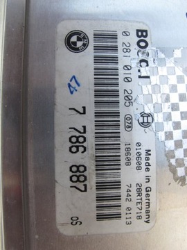 Блок управління комп'ютер bmw e39 0281010205 7786887, фото