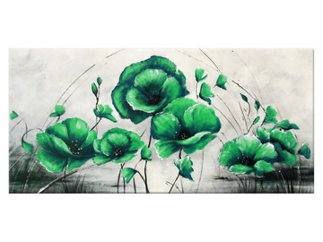 Image painting lemon maki 115x55 flower, фото