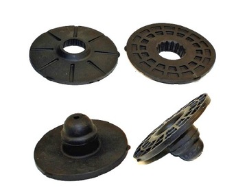 Rubber (tires) gaskets under springs renault clio 2, 3 thalia ass set, фото