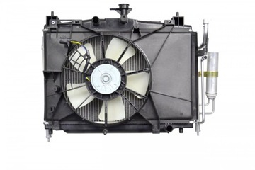 New complete radiator fan mazda 2 07-15 mt, фото