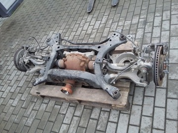 Ford mustang gt 5.0 rear suspension back complete bridge axle 2015 2016, фото
