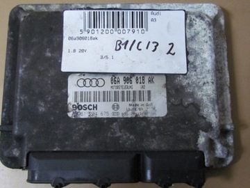 Компьютер двигателя audi a3 8l 1.8 20v 06a906018ak, фото