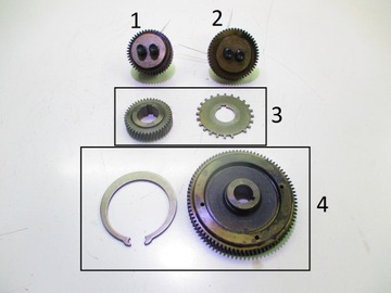 Saab 9-95 3.0 tid 01-05 gear of the gas distribution mechanism, фото