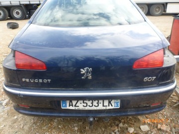 Peugeot 607 рестайлинг 04 - 10 фонарь задний левый в крышке, фото