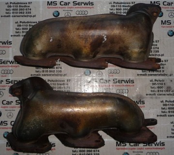 Mercedes om272 exhaust manifold left a2721403109, фото