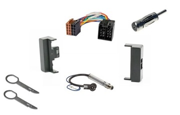 Frame to the radio connector iso audi a4 b5 antenna keys, фото