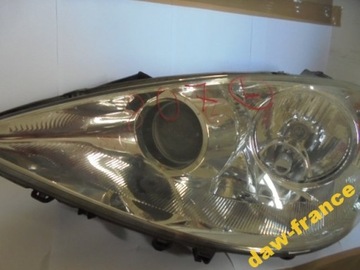 Peugeot 807 front headlight left lens england, фото