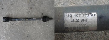 Audi a3 8l restyling golf 4 1.6 gasoline front axle front right 1j0407272at, фото