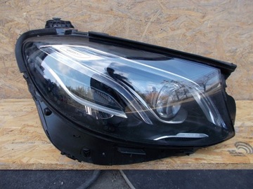 Right headlight right full led mercedes e class 213, фото
