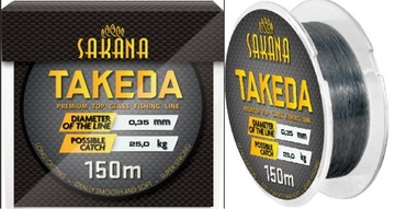 Line sakana takeda super parameters 0, 08mm 25m, фото
