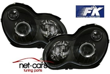 Headlights depo mercedes c class w203 00-04, фото