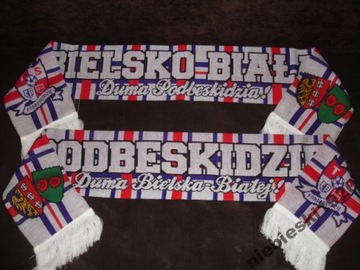 Ts podbeskidzie.white scarf super, фото