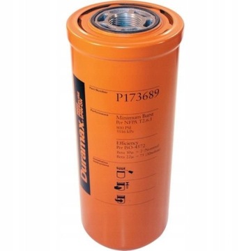 Filter hydraulics donaldson p173689 85825356, 86989, фото