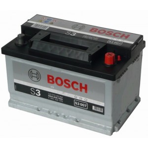 Battery bosch 70ah 640a s3 right+, фото