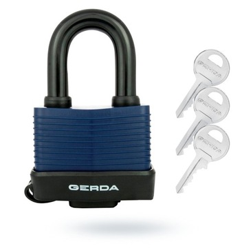 Gerda steel pad palakowa aqua modus 35 mm water-repellent в shell, фото