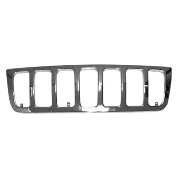 Jeep grand cherokee 99-04 решетка хром решетка новая, фото