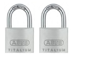 Locks pad abus titalium protective 20 mm 2 pcs, фото