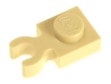 Lego пластина з зацеп 1x1 4085d 6352222 загар - 2 шт., фото