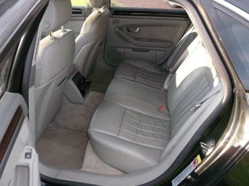 A8 d3 4e seat support skin gray airbag color platin hell, фото