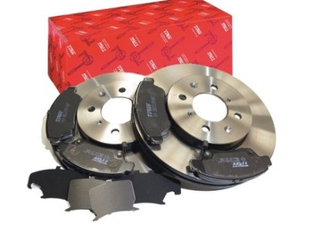 Disks pads front honda civic vi vii crx 3 trw, фото