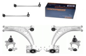 Lever finger vw passat b6 b7 tiguan audi q3 front 4pcs set, фото