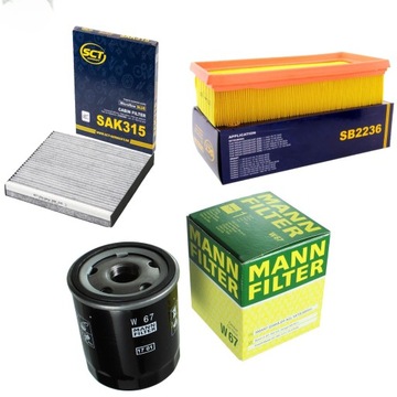 Filter set mitsubishi colt vi 1, 1 1, 3 1, 5, фото
