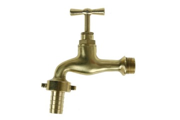 Crane garden brass bradas 1/ 2 3/ 4 з attachment for hose steady for hose, фото