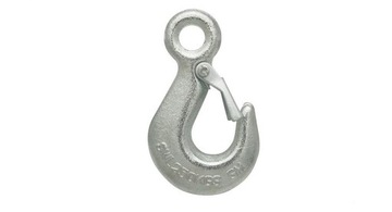 Hook with a safety device galvanized load capacity 250 kg, фото
