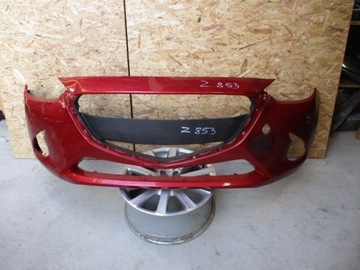 Mazda 2 new model 2015 -> bumper, фото