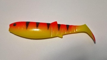 Savage gear cannibal shad 15cm 33g golden ambulance, фото