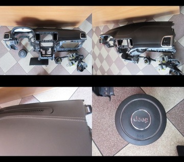 Панель jeep grand cherokee 2012 год кожа поврежденний, фото