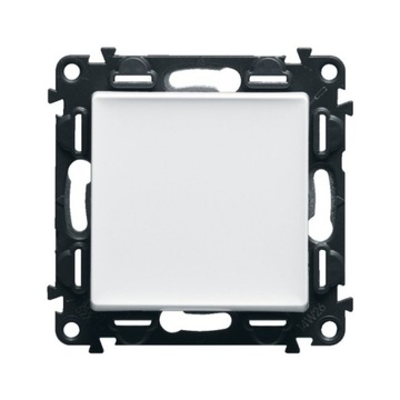 Single switch for plaster legrand white 752101, фото