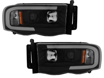 Рефлектор фара day легкий led підсвідка трубка dodge ram 2002-, фото