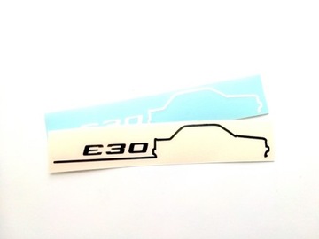 E30 zarys наклейка sticker bmw, фото