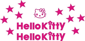Hello kitty stars stickers 21 - b different colors, фото