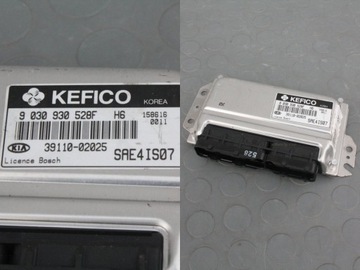 Компьютер двигателя 39110-02025 picanto 1.0 12v 03-11, фото