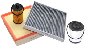 Set 4 x carbon filter + weglowy opel mokka a 1.6 cdti, фото