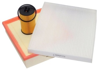 Filter set 3 x filter opel corsa e 1.2 1.4, фото