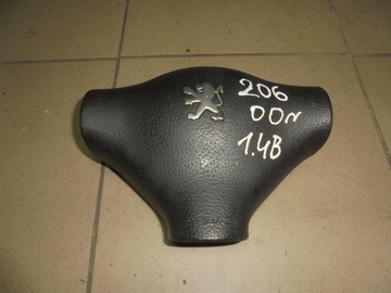 Airbag подушка безопасности водителя peugeot 206 2000r, фото